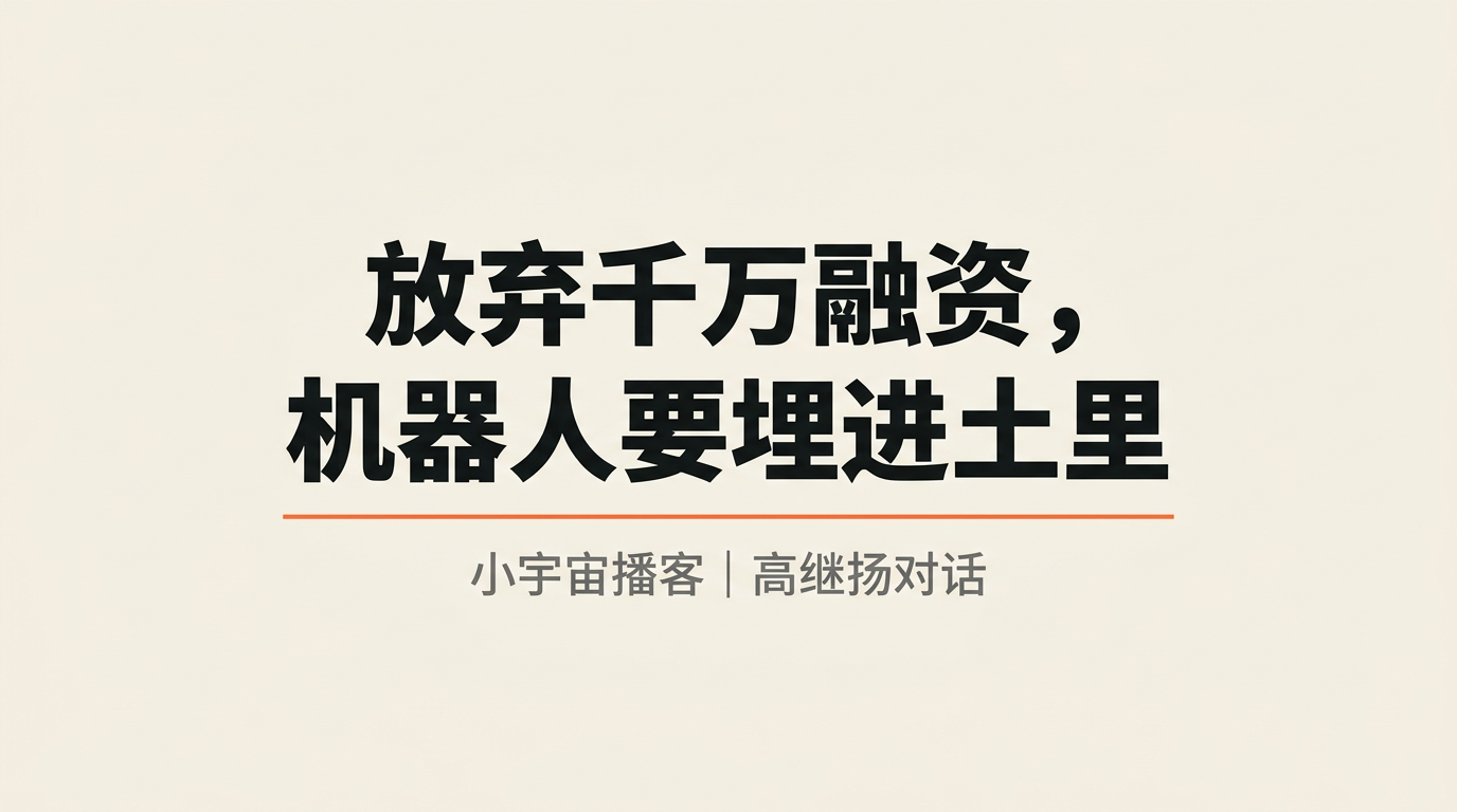 放弃千万美金期权创业，这个92年清华学霸说：做机器人就是要把头埋进土里